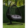Hanging chair double striped