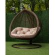 Hanging chair double striped