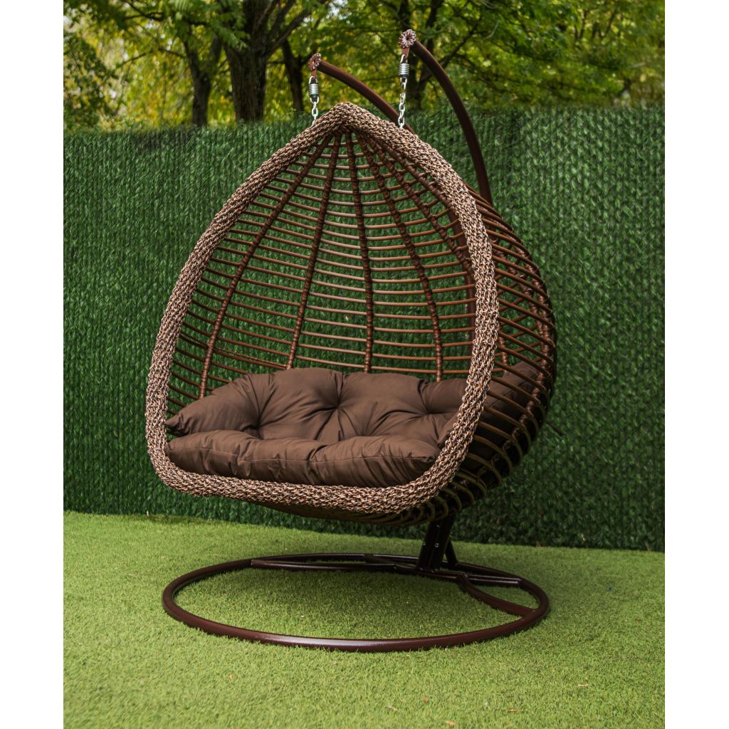 Hanging chair double striped