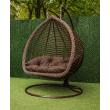Hanging chair double striped