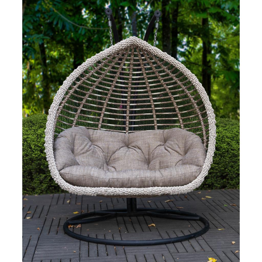 Hanging chair double striped