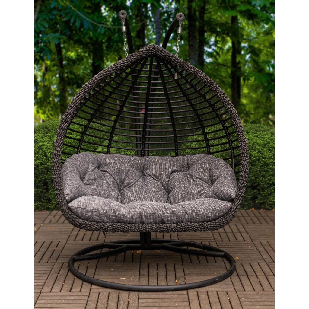Hanging chair double striped
