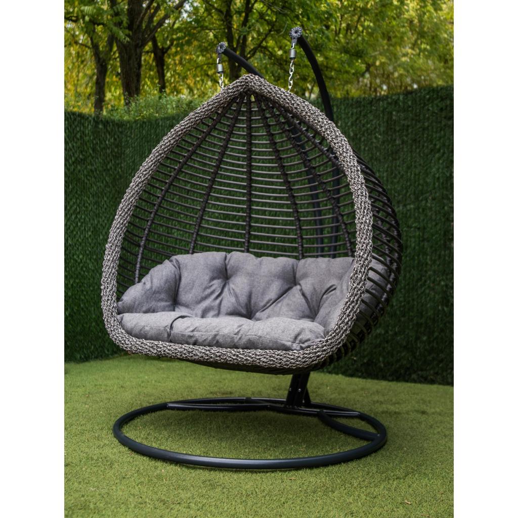 Hanging chair double striped