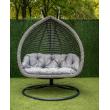 Hanging chair double striped