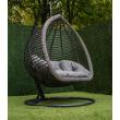 Hanging chair double striped