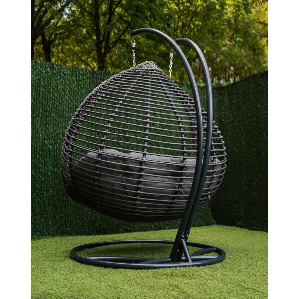 Hanging chair double striped