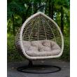 Hanging chair double striped