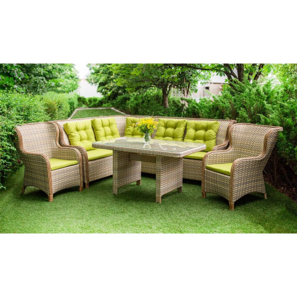 Rattan furniture set "Gregory Melange"