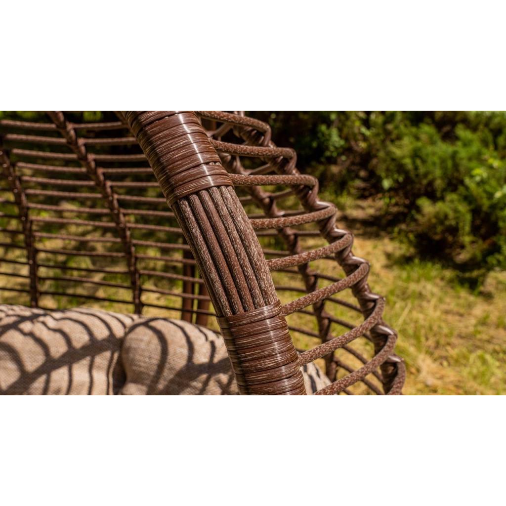 Hanging chair double striped