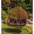 Hanging chair double striped